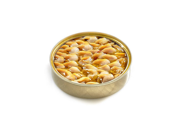 Chargrilled Spicy Cockles (pequeno) Tin Fish - Gueyu Mar
