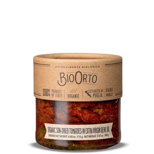 Organic Sun‑Dried Tomatoes in EVOO - Bio Orto