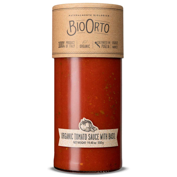 Organic Tomato Sauce with Basil - Bio Orto