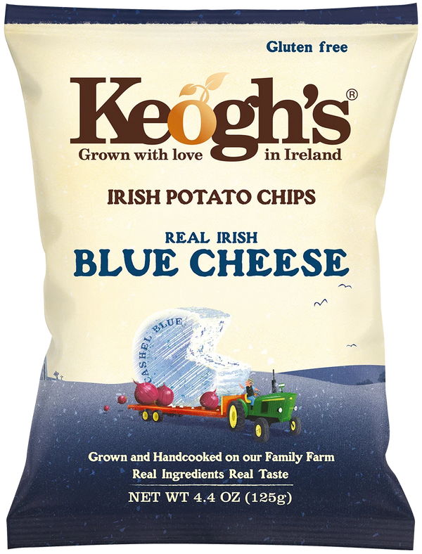 Cashel Blue & Carmelized Onion 125g - Keogh's Chips