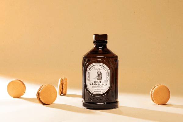 Raw Salted Caramel Syrup Organic 400ml - Bacanha