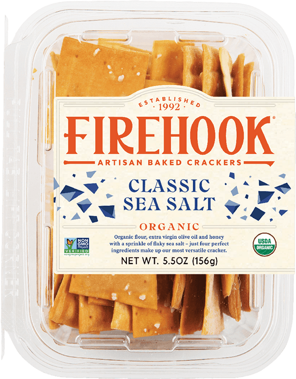 Firehook Sea Salt Crackers - 5.5oz