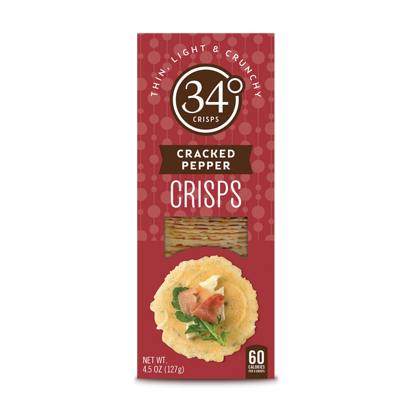 34 Degrees  Cracked Pepper Crisps