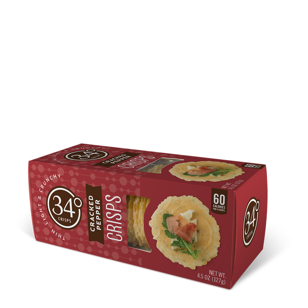 34 Degrees  Cracked Pepper Crisps
