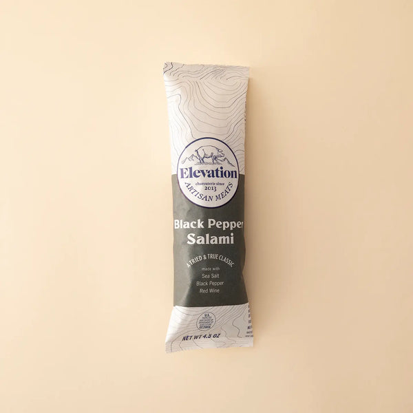 Black Pepper Salami - Elevation Meats