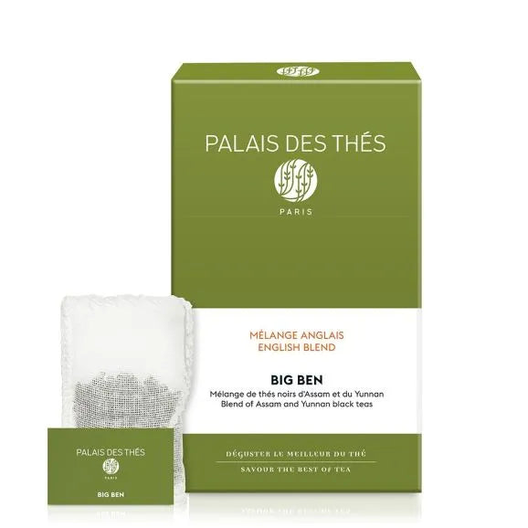 Palais des Thés Big Ben Organic Black Tea 'Tea Bags'