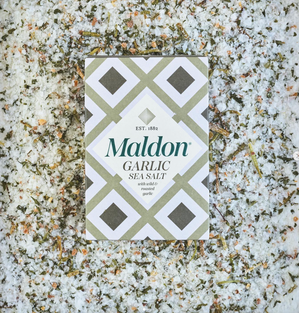 Garlic Sea Salt 100g - Maldon