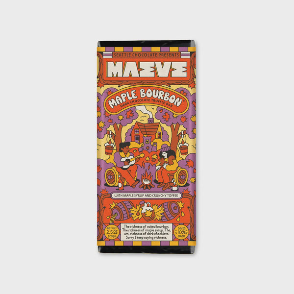 Maple Bourbon Truffle Bar - Maeve