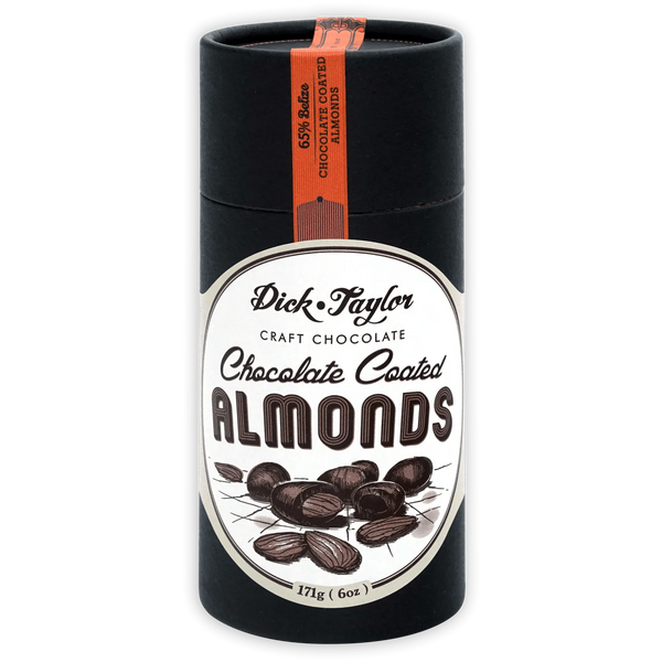 Dick Taylor Chocolate Coated Almonds 65% Belize