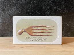 Octopus in Olive Oil w/ Garlic Tin Fish - Jose Gourmet