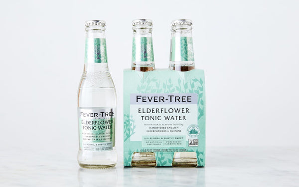 Elderflower Tonic Water 4 Pack Bottles - Fever Tree