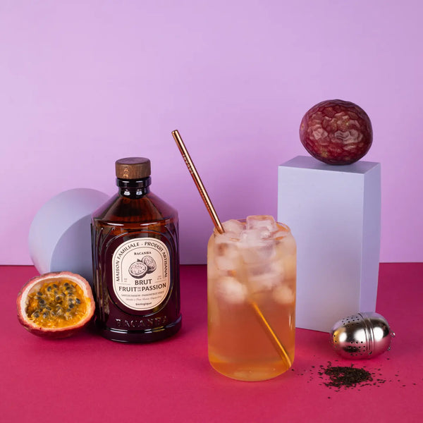 Raw Passion Fruit Syrup Organic 400ml - Bacanha
