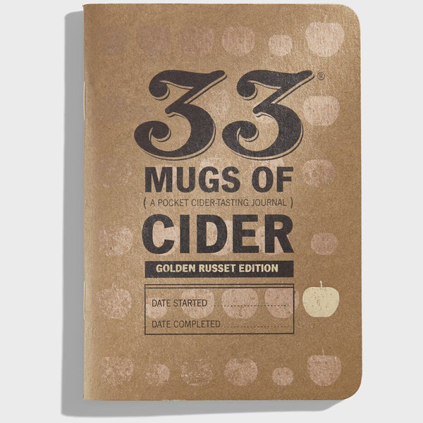 33 Mugs Of Cider Tasting Journal - 33 Books Co.