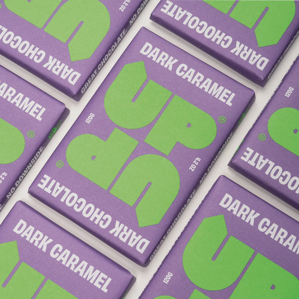 Dark Caramel Chocolate 120G - UPUP Chocolate”