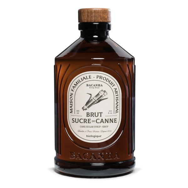 Raw Cane Sugar Syrup Organic 400ml - Bacanha