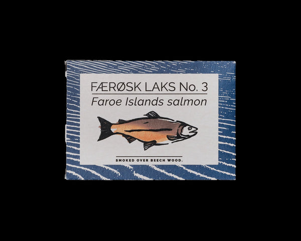 Fangst Færøsk Laks No.3 Faroe Islands Salmon  Smoked Over Beech Wood, 110g