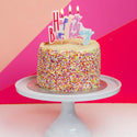Pastel Happy Birthday Printed Cake Candles - Talking Tables USA