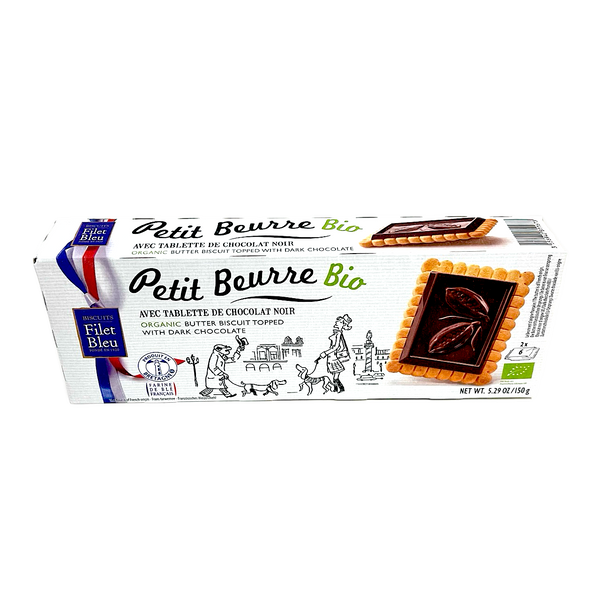 Petit Beurre w/ Dark Chocolate - Filet Bleu