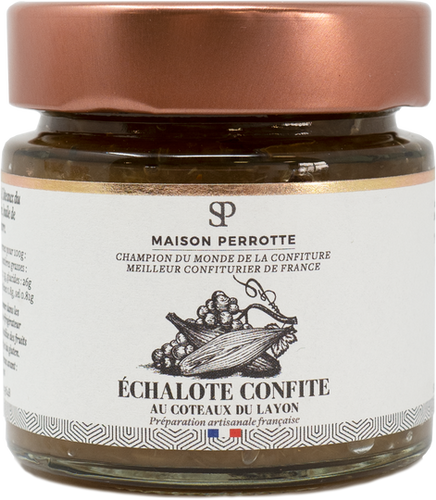 Chutney, Candied Shallots, 4.2oz. - Maison Perrotte