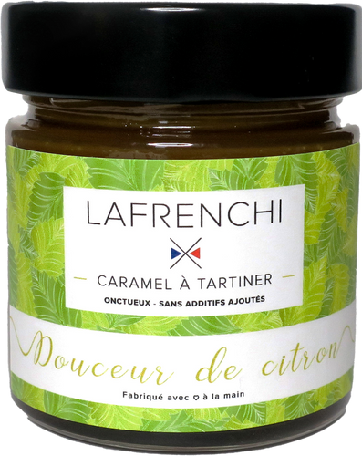 Caramel Spread, Lemon, 8.8oz - LAFRENCHI