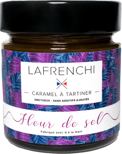 Caramel Spread, Fleur de Sel, 8.8oz - LAFRENCHI