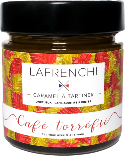 Caramel Spread, Roasted Coffee, 8.8oz - LAFRENCHI