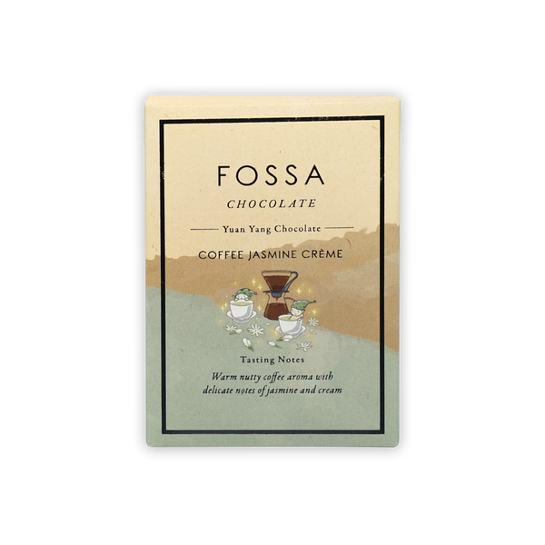 Coffee Jasmine Creme 50g - Fossa Chocolate