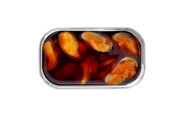 Fried Mussels in Marinade 7/10 110g Tin Fish - Jose Gourmet