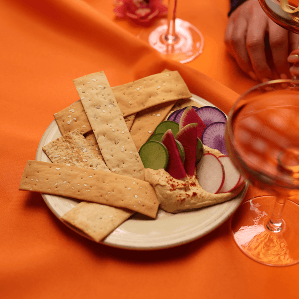 Firehook Garlic Thyme Crackers - 5.5oz