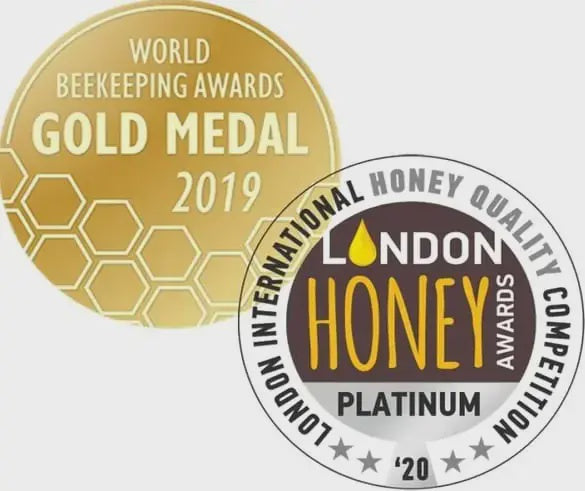 Honey in Italian glass jar 250g - Wendell Estate Honey