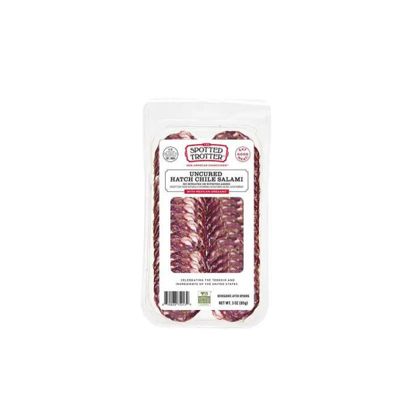 Hatch Chile Sliced Salami 3oz - The Spotted Trotter”