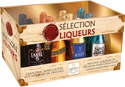 12 bottle-shaped dark chocolates filled w/ assorted fruit liqueurs, crate · 108g (3.8 oz)- Abtey