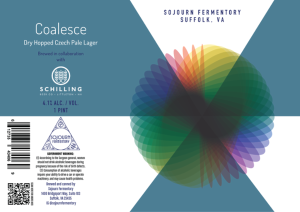 Sojourn Fermentory Coalesce Lager