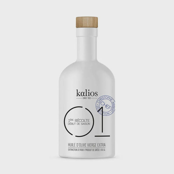 01 Olive Oil by Chef Christophe Aribert** Bottle 500ml - Kalios