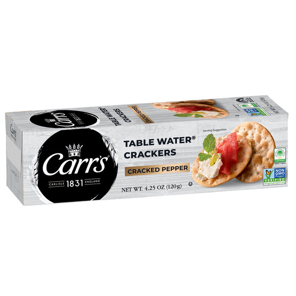 Black Pepper Crackers - Carr's