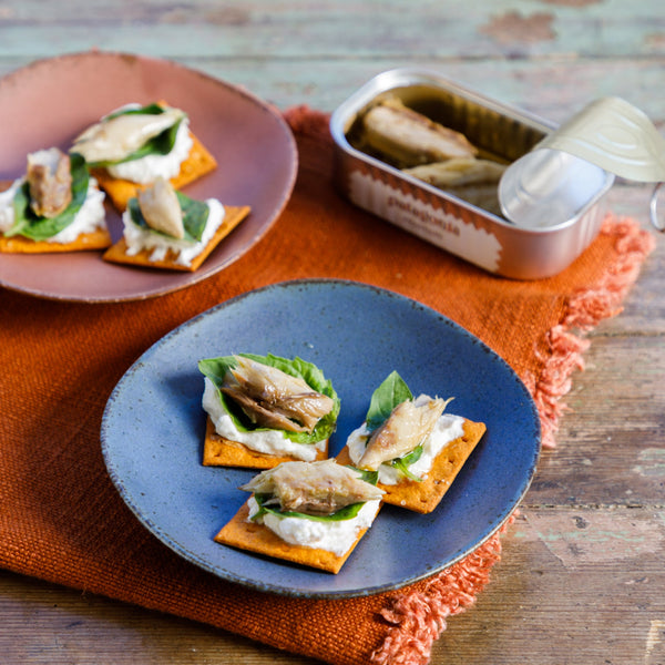 Roasted Garlic Mackerel Tin Fish - Patagonia Provisions