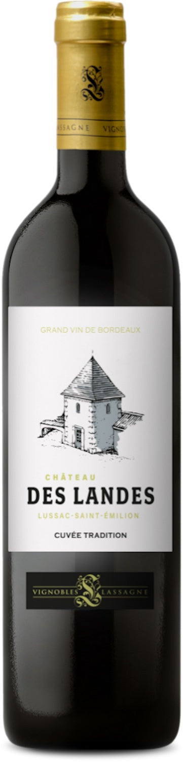 Château des Landes Cuvée Tradition Lussac Saint-Emilion 2022 (HALF BOTTLE 375 ml)