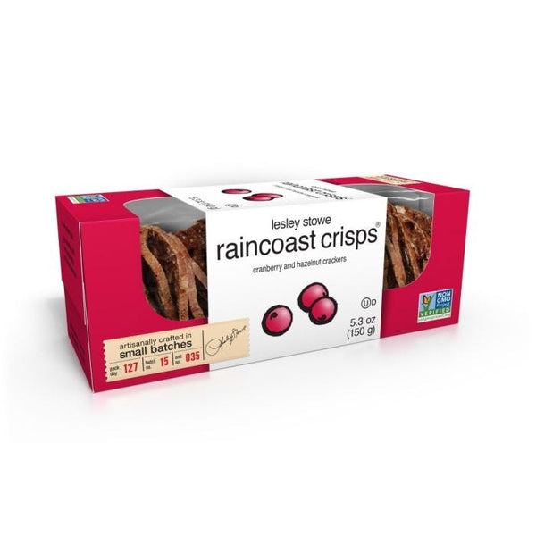 Cranberry Hazelnut Crackers - Raincoast Crisps