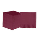 Cranberry with Gold Stripe Napkins - Luxe Party