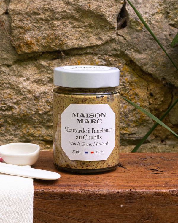 Whole Grain Mustard with Chablis - Maison Marc