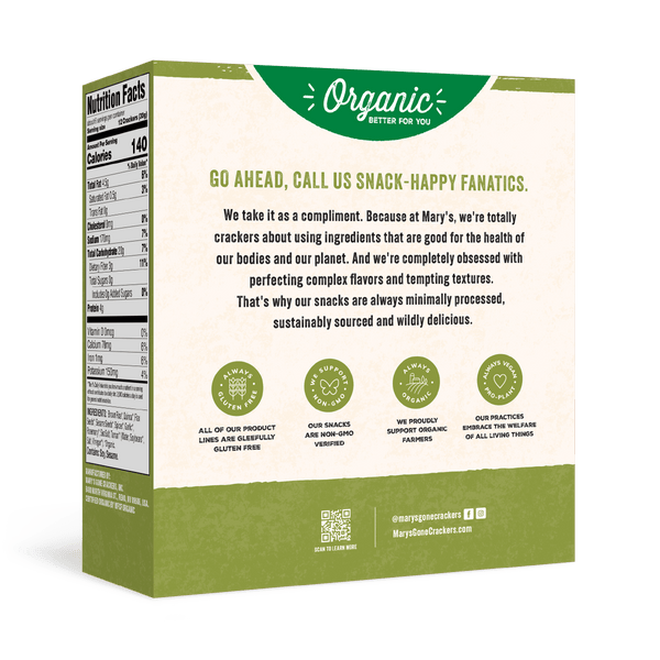 Gluten Free Herb Crackers - Mary's Gone