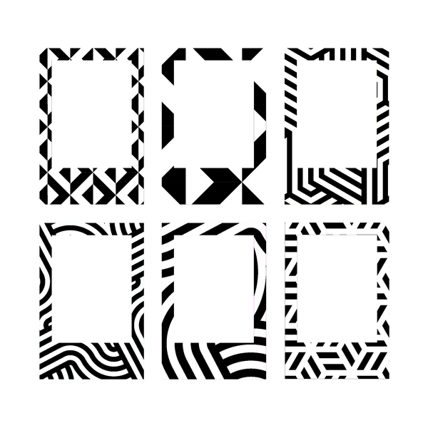 Monochrome Magnetic Frames - Mustard
