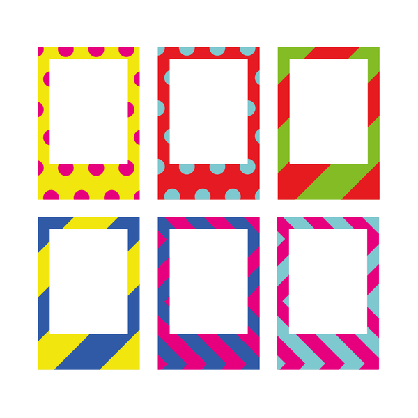 Party Time Magnetic Frames - Mustard