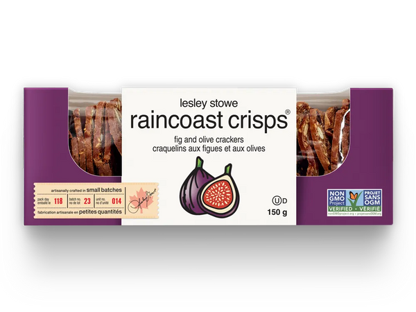 Fig & Olive Crackers - Raincoast Crisps
