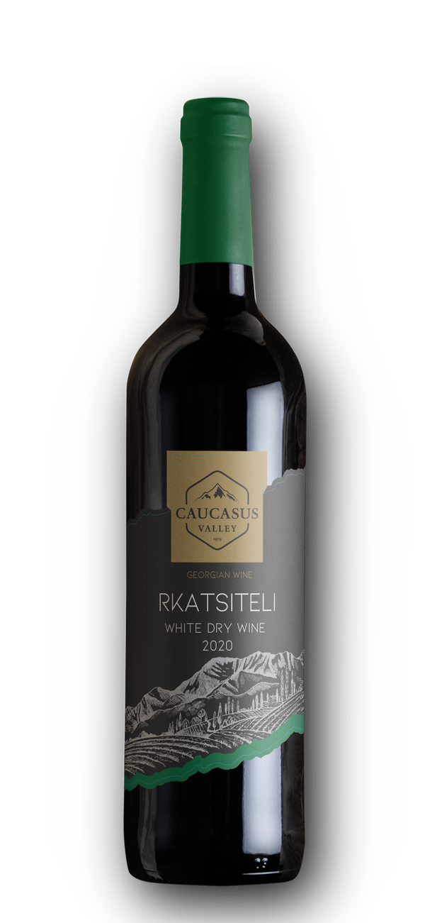 Baku Wine Caucasus Valley Rkatsiteli White Dry Wine Georgia 2020