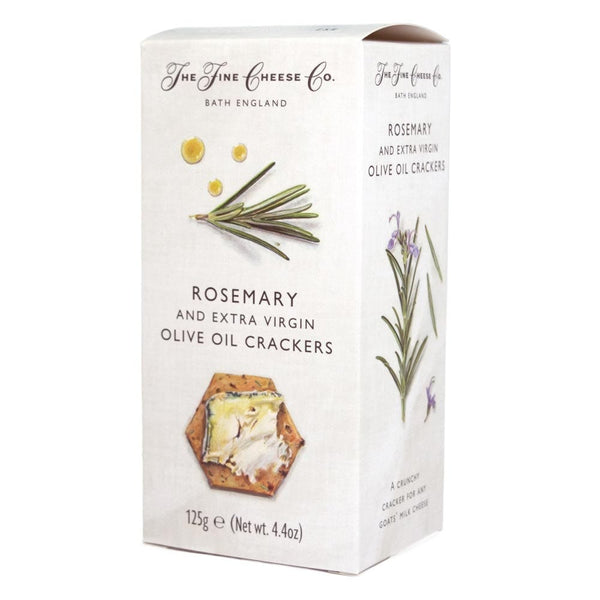 Rosemary and Extra Virgin Olive Oil Crackers - The Fine Cheese Co.