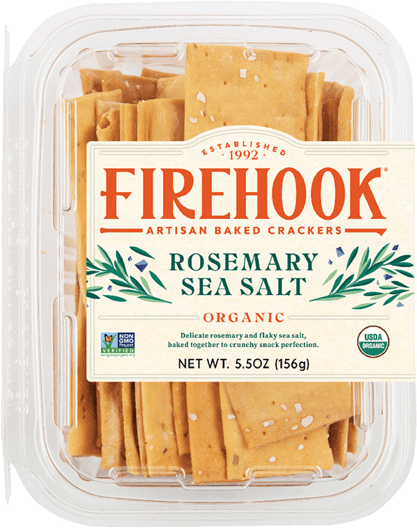 Firehook  Rosemary Sea Salt Crackers - 5.5oz