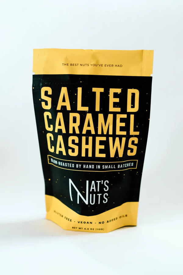 Salted Caramel Cashews - Nat's Nuts