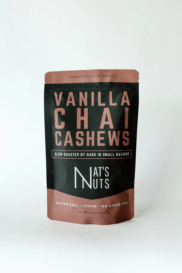 Vanilla Chai Cashews - Nat's Nuts