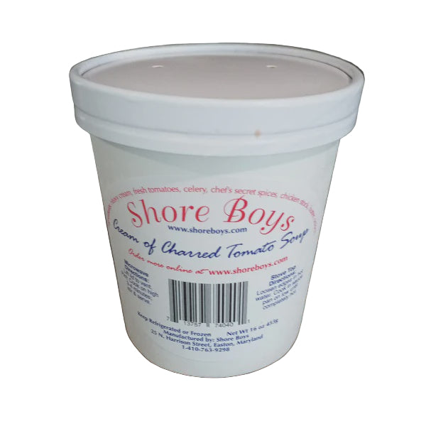Cream of Charred Tomato Soup - Shore Boys